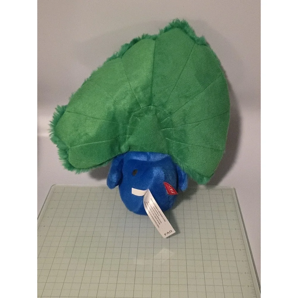 FAO‎ Schwarz Peacock Plush Bird Stuffed Animal Toy Blue Green 12